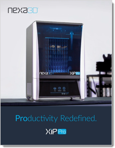 Nexa3D Xip Pro Dental 3D Printer Brochure